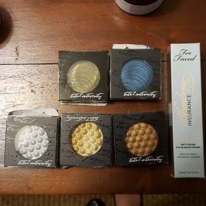 Too Faced Makeup Primer & Metallics Eye Shadow Bundle